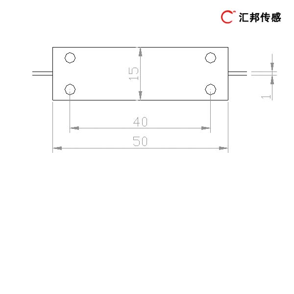 HB-FGS-D2 光纤光栅贴片式应变计