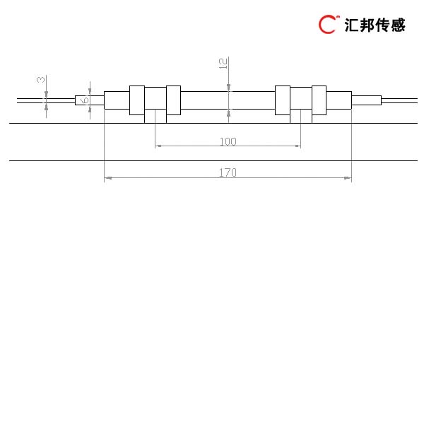聚华科技HB-FGS-F1 光纤光栅钢筋计