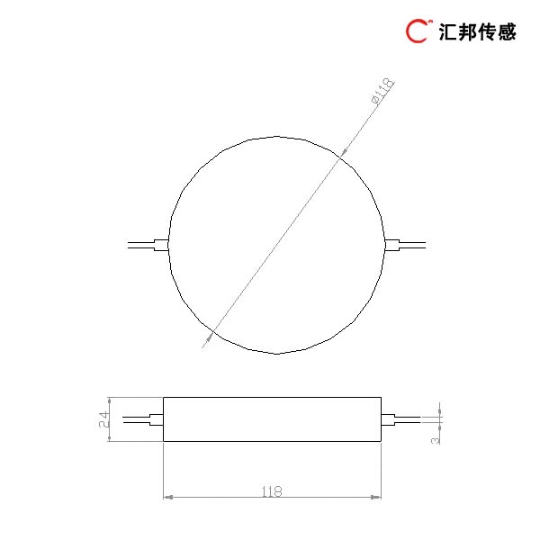 聚华科技HB-FGS-H1 光纤光栅土压力计